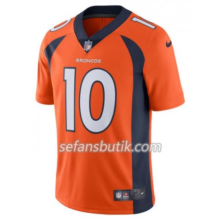 Denver Broncos Tröjor Emmanuel Sanders 10 Nike Orange - Herr Denver Broncos Tröjor Emmanuel Sanders 10 Nike Orange - Herr